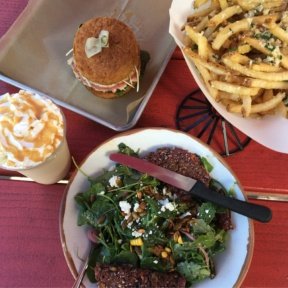 Gluten-free burgers and fries from Hopdoddy Burger Bar